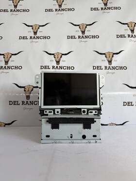 Gm5t-188955-8b Ford 2014-2017 Focus Cd Player Set Hd Radio With Navigation Screen Oem Used