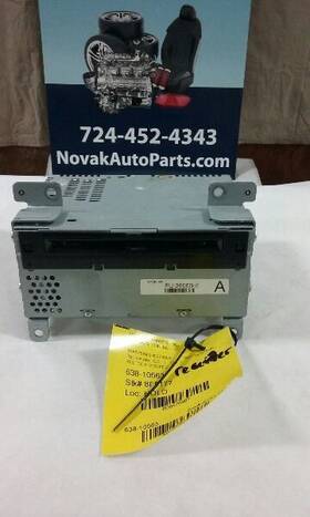 Hr3z18c869aa Ford Audio Equipment Radio Receiver Am-fm-cd Single Disc Fits 17-18 Mustang 876987