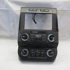 Jl3z18842adc Ford 2018 F150 Radio Control Panel With Temperature Controls Oem