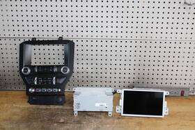 Lr3t18e245fb Ford Oem 2019-2022 Mustang Console Radio And Climate Control Panel Display