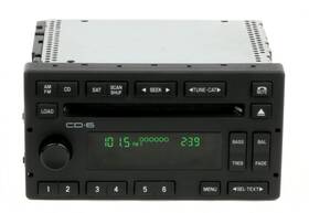 6w7t-18c815-aa Ford Mercury 2006-10 Oem Am Fm Radio 6 Disc Cd Player Part Number