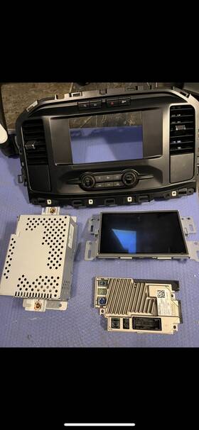 Ml3t18b955fd Ford 2021-2024 F-150 Radio With Module And Screen