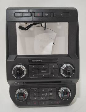 Hc3t-18e245-bce Ford Truck 638-11108 Audio Radio Control Panel Dual Zone Fits 17 F250sd Pickup