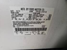 638.fd8313 Ford Truck Explorer 2013 Audio Equipment Radio 520224