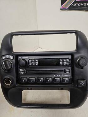 Am-fm-cd-mp3 Ford Trucks 1f6066870 01-03 Ranger Mazda B4000 Audio And Visual Equip. Radio With Bezel