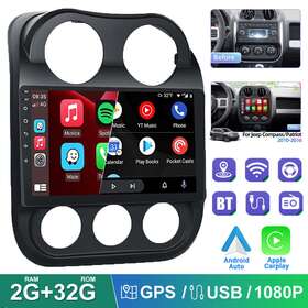 Wm-27 Fortdows For Jeep Patriot/compass 2 32gb Apple Carplay Android 12.0 Car Stereo Navi Radio