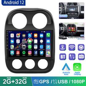 Ya-08 Fortdows For Jeep Patriot Compass Android 12 Car Radio Gps Navi Stereo Apple Carplay Wifi