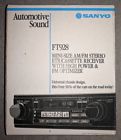 Ft-928 Sanyo New Old Stock Vintage Radio Cassette Car Stereo Nib