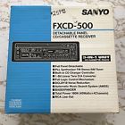 114787005 Fxcd-500 Sanyo Cd Cassette Radio 086483038655