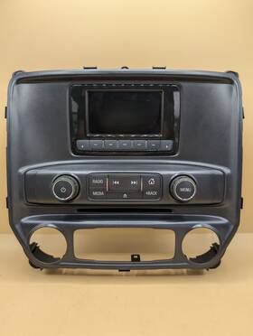 23243927 General Motors 2014-2017 Chevy Silverado Gmc Sierra 1500 Radio Control Panel Receiver