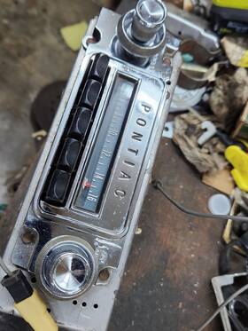 7291582 General Motors Gm Delco Pontiac Gto Lemans Tempest Super Nice Rare Radio