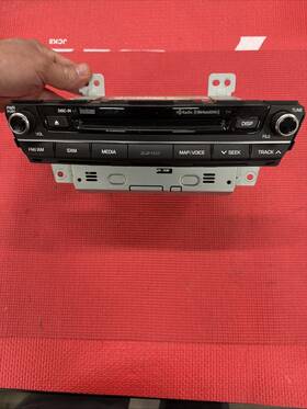 96560-b1870 Genesis 2017 G80 Lexicon Sedan Navigation Radio # R71