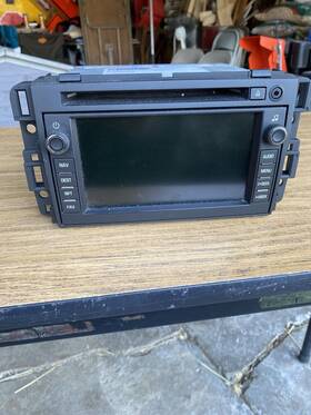 25966512 Gm 07-14 Chevy Suburban Tahoe Silverado Factory Radio Touch Screen With Navigation