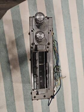 7298465 Gm 1967-68 Cadillac Deville Am Fm Wonder Bar Radio Oem