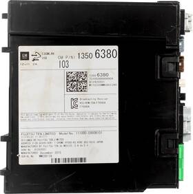 13506380 Gmc 2016 Sierra Chevrolet Canyon Am Fm Sat Radio Module Part Number Io3