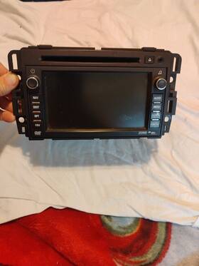 20900944 Gmc 10 Acadia Navigation Gps Radio Cd Screen Oem