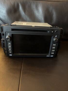25815340 Gmc 2007-2008 Acadia Navigation Radio Stereo Cd Player