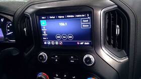 638-12855 Gmc Truck Audio Equipment Radio New Style Control Panel Fits 19 Sierra 1500 Pickup
