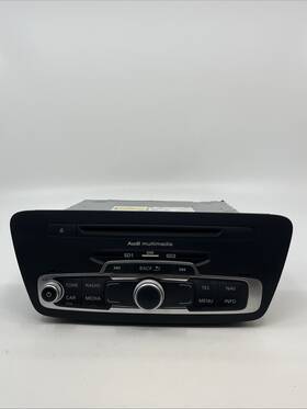 8u0035746b Harman Kardon 2015-2018 Audi Q3 8u Front Radio Cd Multimedia Mmi Head Control Unit