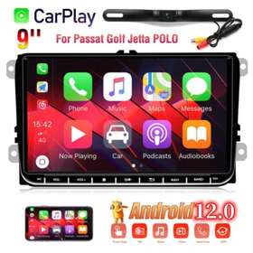 Wha2743a1128016 Hikity 9 Inch Android 12 Apple Carplay Stereo Car Radio Gps Navi For Vw Golf 5 Passat Jetta