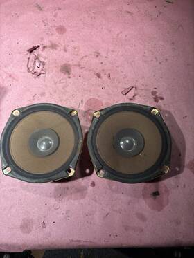 5407502 Hitachi Datsun 1982 1983 280zx 2 Rear Speakers Set L And R