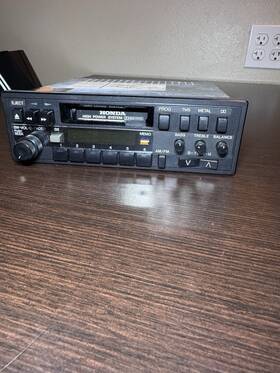 08118-se301ah Honda Rare 86-89 Accord Am Fm Radio Cassette Player Oem Cm3806