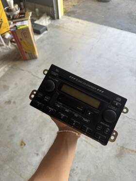 1tn0 Honda 1tn1 2002-2004 Crv Am Fm Radio Stereo Cassette 6 Disc Cd Player Face Id