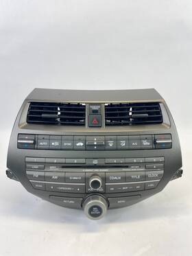 Honda 30006668 2008-2012 Accord Am/fm Radio Receiver Mp3 Disc Player With Climate Control
