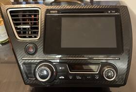 Honda 315288522846 2013 2014 2015 Civic Si Radio With Bezel