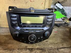 39050-sda-ao1o-m1 Honda 2003-2005 Accord Sedan Am/fm Cd Radio-a/c Manual Climate Control No Nav
