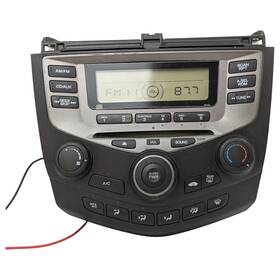 39050-sdn-a110-m1 Honda 2003-2007 Accord Radio Cd Changer Player Ac Climate Control Oem With Code