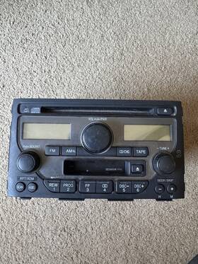39100-s9v-a110 Honda 39100-sv9-a110 2003-2005 Pilot Am Fm Cd Player Radio Receiver Model