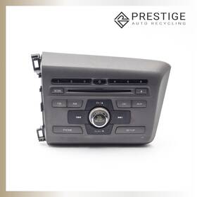 39100-tr0-a81rm Honda 2012 Civic Am/fm Radio Cd Tuner Receiver Oem