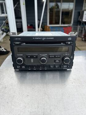 39100s9va510 Honda 2006 2007 2008 Pilot Radio Stereo Receiver Am Fm 6cd Xm Oem