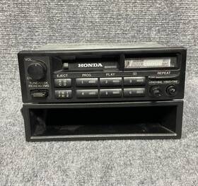 39116-sd4-0100 Honda Accord Am Fm Radio Cassette Player With Storage Bin