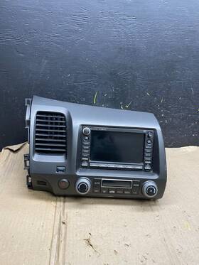 39540-sna-a110 Honda 2006 - 2011 Civic Radio Am/fm Climate Control Air Vent Bezel X5794 Dg
