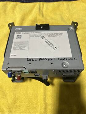 39540-tgs-dc20 Honda 2022 2023 Passport Trailsport Computer Radio Audio Receiver Unit Tgs-dc2