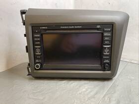 39540-ts8-a51 Honda 2012 Civic Exl Stereo Navigation Gps Display Screen Monitor Headunit Oem