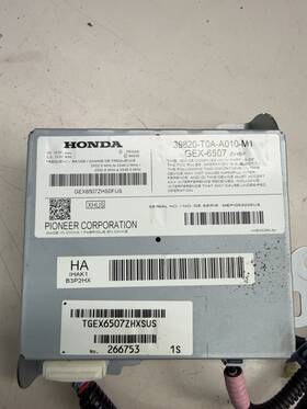 39820-toa-a010-m1 Honda Cr-v 2013 Xm Satellite Radio Tuner