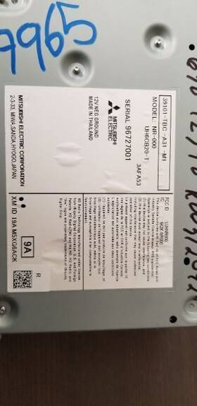 638-12378 Honda Audio Equipment Radio Receiver Assembly Sedan Ex Fits 16 Civic 312042