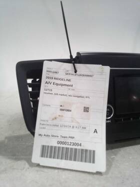 638-12715 Honda Audio Equipment Radio Receiver Us Market Rtl Fits 19 Ridgeline 362306