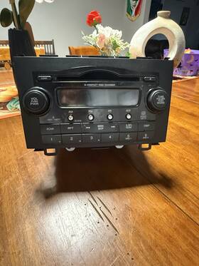 638-50696-noa Honda Radio Receiver Am Fm 6 Disc Cd With Satellite Fits 08-09 Cr-v 801612
