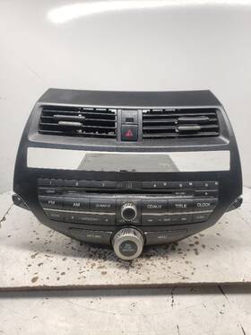 Am-fm-6cd Honda 638-51536 Audio Equipment Radio Assembly Coupe Fits 10-12 Accord 1292224