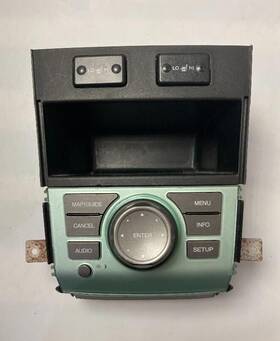 77280-sza-a200 Honda 09-11 Pilot Radio Control Panel P/n Genuine Oem With Pocket