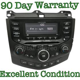 39175-sda-l110 Honda 7b00 2005 - 2007 Accord Radio 6 Cd Changer Hybrid Ho148u