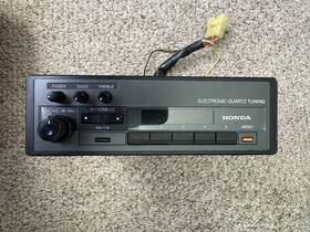 Cr-36fuh Honda Oem Am/fm Electronic Quartz Tuning Radio Stereo Vintage 80s 90s