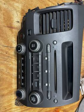 Mf726ac Honda Ref.no. 2010 Civic Radio Stereo Cd Player Climent Control Mf726ac Honda Ref.no. 2010 Civic Radio Stereo Cd Player Climent Control