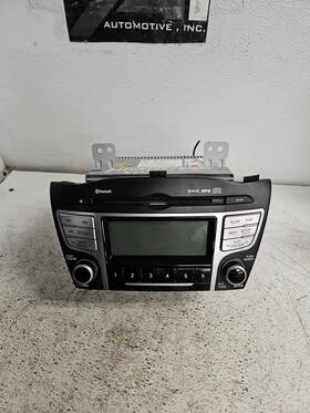 Am-fm-cd-mp3 Hyundai 201t211a 10-13 Tucson Audio And Visual Equip. Receiver Bluetooth Opt 955a2