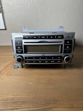 28066225 Hyundai 2007 2008 Oem Santa Fe Am Fm Cd Player Radio Receiver Unit