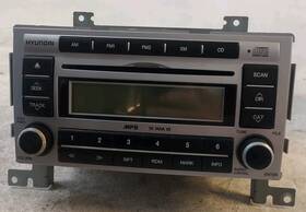 C019600-0w001 Hyundai 28101244 2007-2009 Santa Fe Receiver Am/fm Radio Cd Player Oem